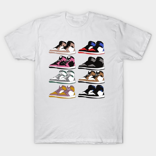 Sneakers pack 2 T-Shirt by morgananjos